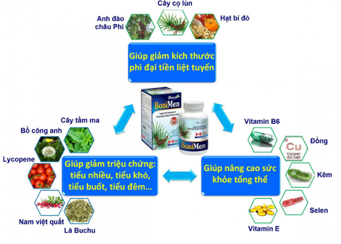 Công thức toàn diện của BoniMen