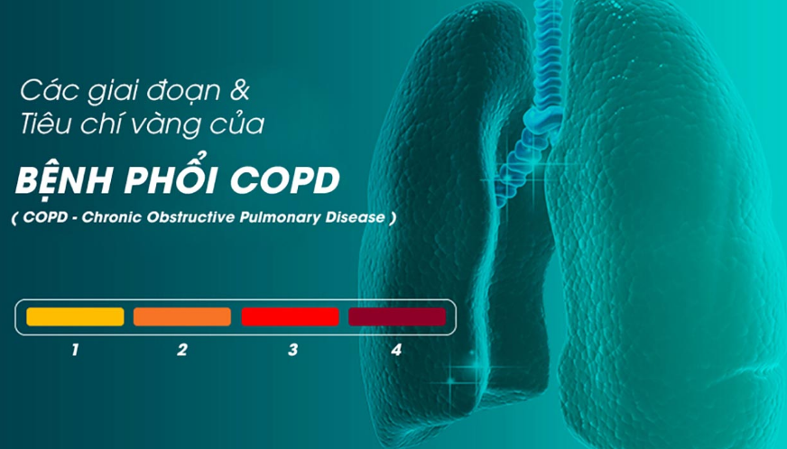  Các giai đoạn của bệnh phổi tắc nghẽn mạn tính và giải pháp tối ưu cho người bệnh