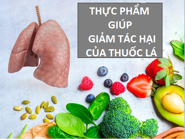 Có những loại thực phẩm nào giúp giảm tác hại của thuốc lá hiệu quả?