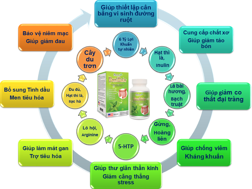 Công thức toàn diện của sản phẩm BoniBaio +