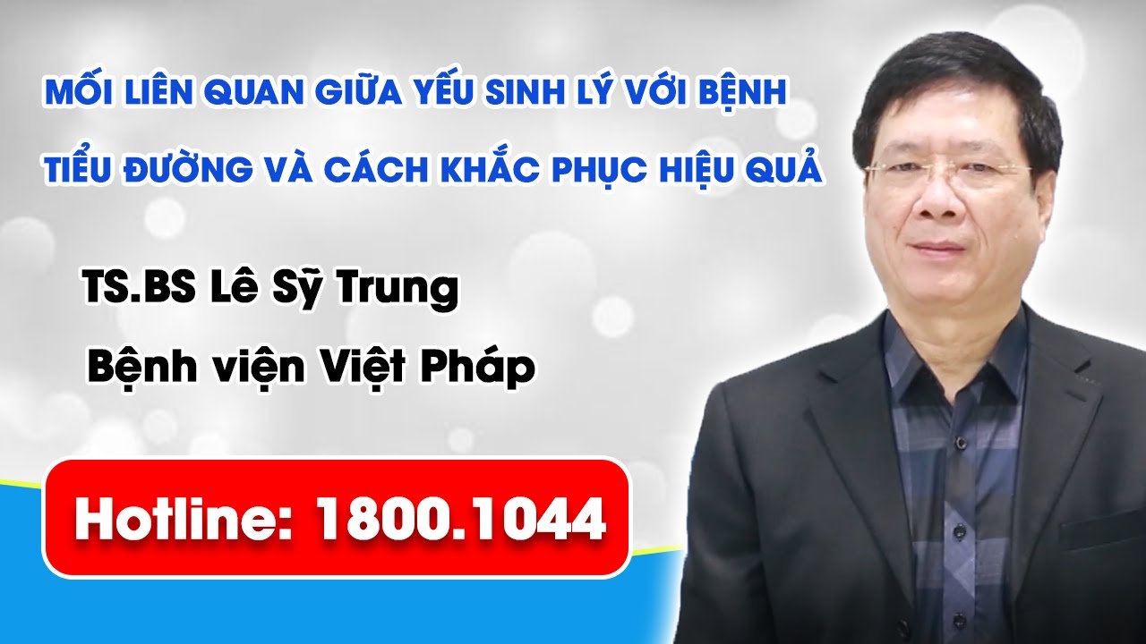 VTV2 - Mối liên quan giữa yếu sinh lý với bệnh tiểu đường và cách khắc phục hiệu quả.